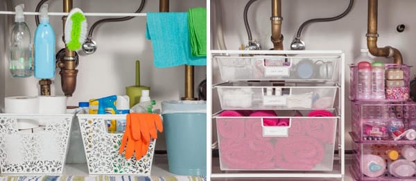 storage under sink